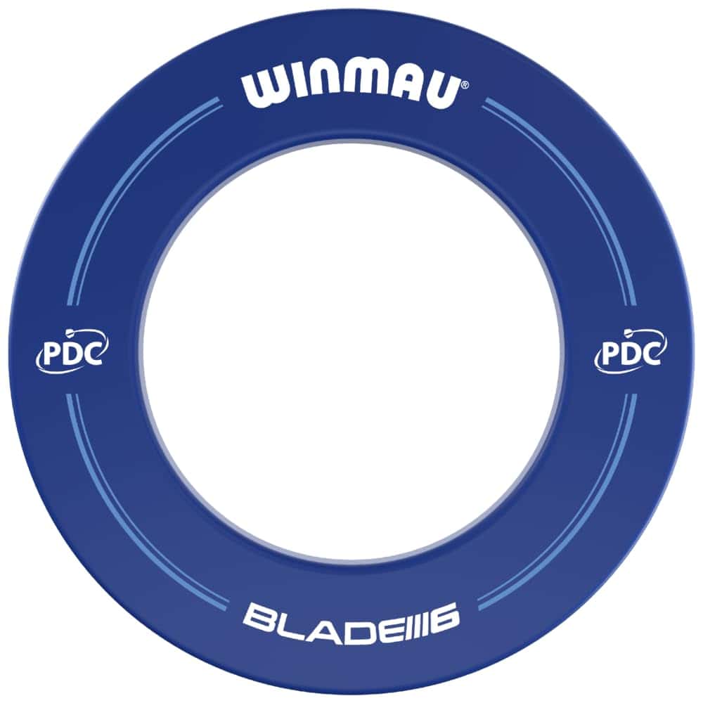 Cercado del Tablero de Dardos Winmau PDC Design - Azul