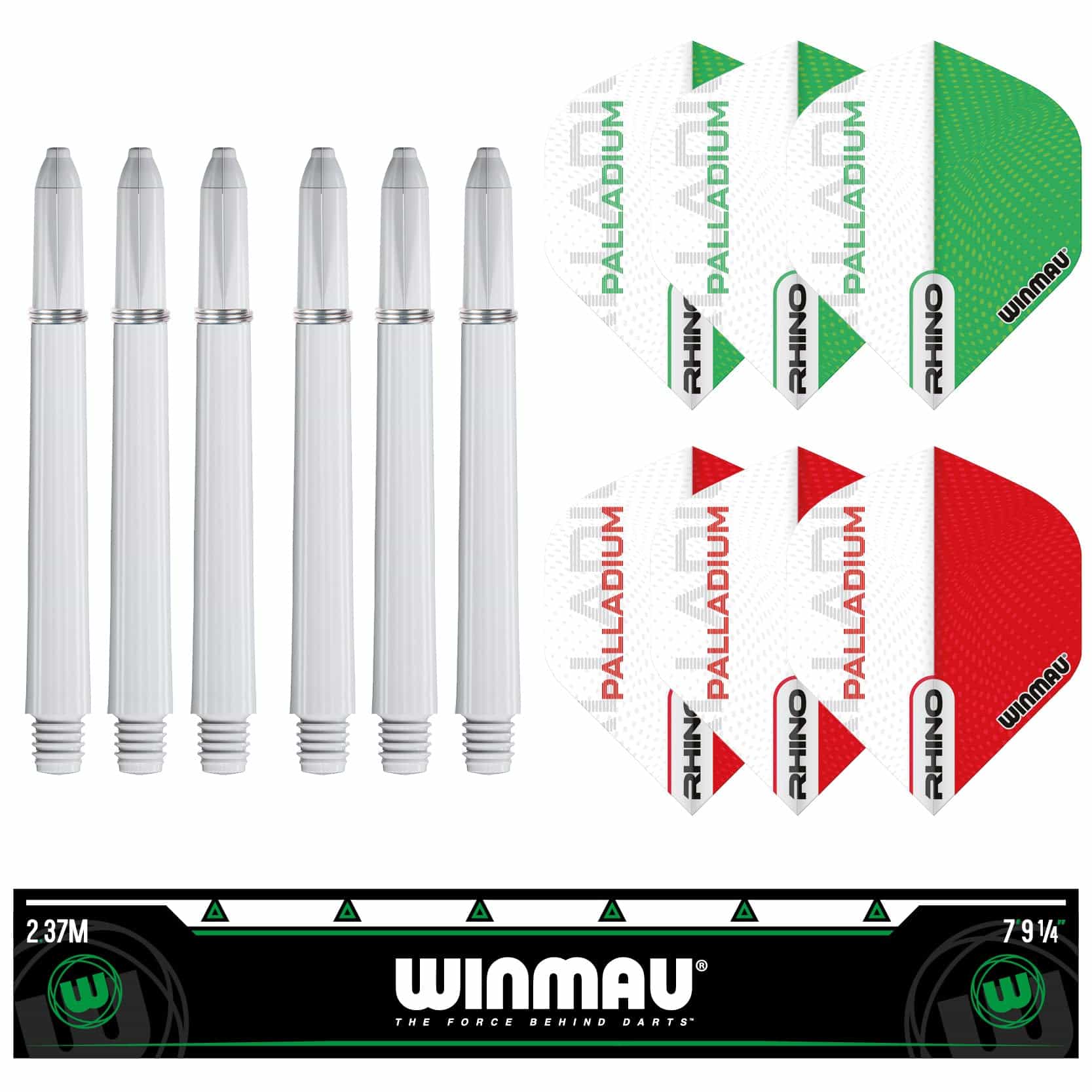 WINMAU Diamond Plus Surround Set - Dardos, Tira de Oche y - Imagen 6