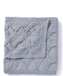 Manta de Bebé de Lana de Merino 100% Súper Suave de Aran