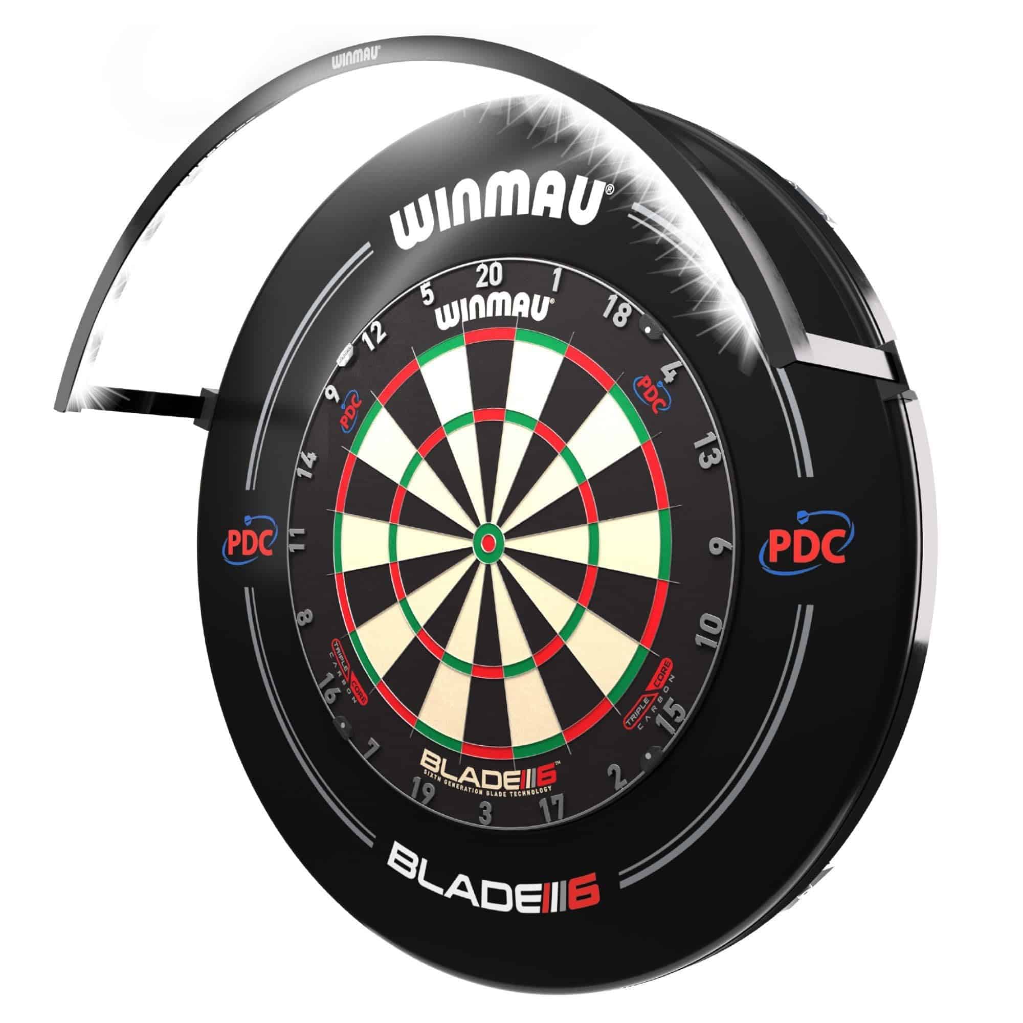 Iluminación para tablero de dardos Winmau Wispa