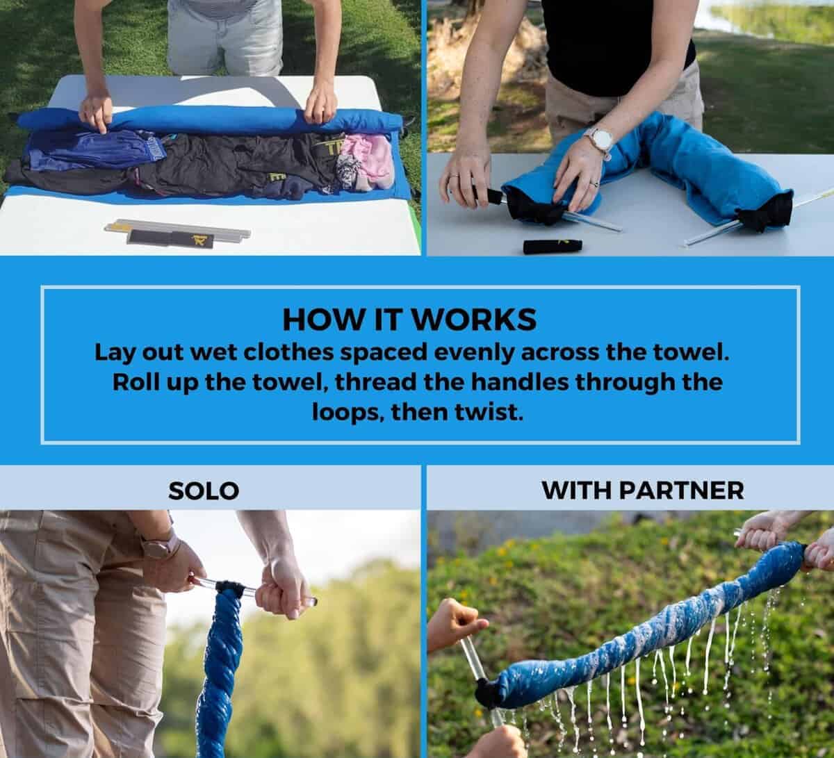 Dezitrek Original Ultra Light Clothes Wringer - Ideal para - Imagen 6