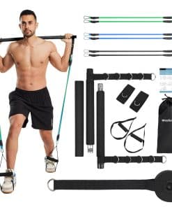 Kit de Barra de Pilates para Hombres y Mujeres con Bandas