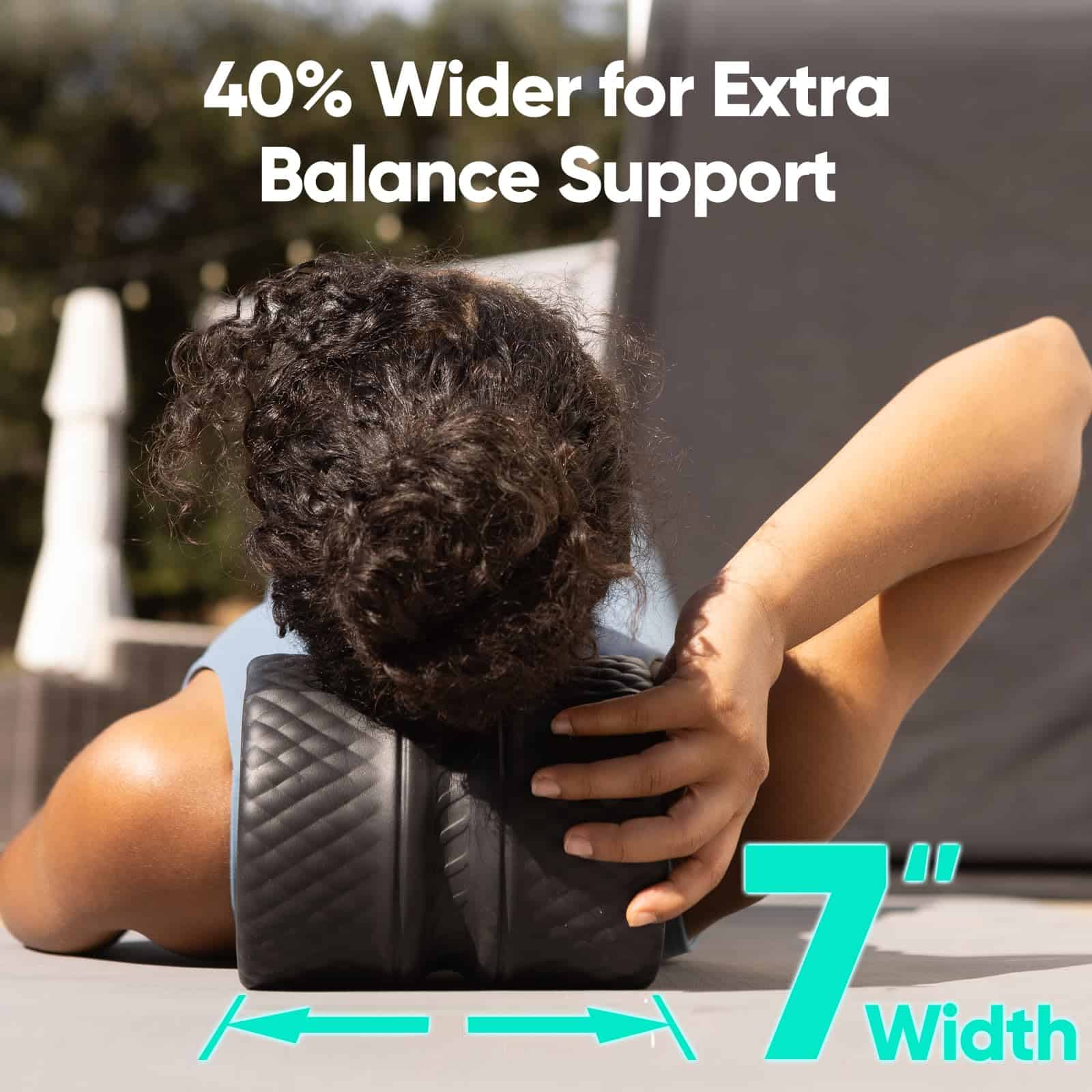 Rodillo de Espalda FitBeast - Rodillo para Masaje Profundo, - Imagen 6