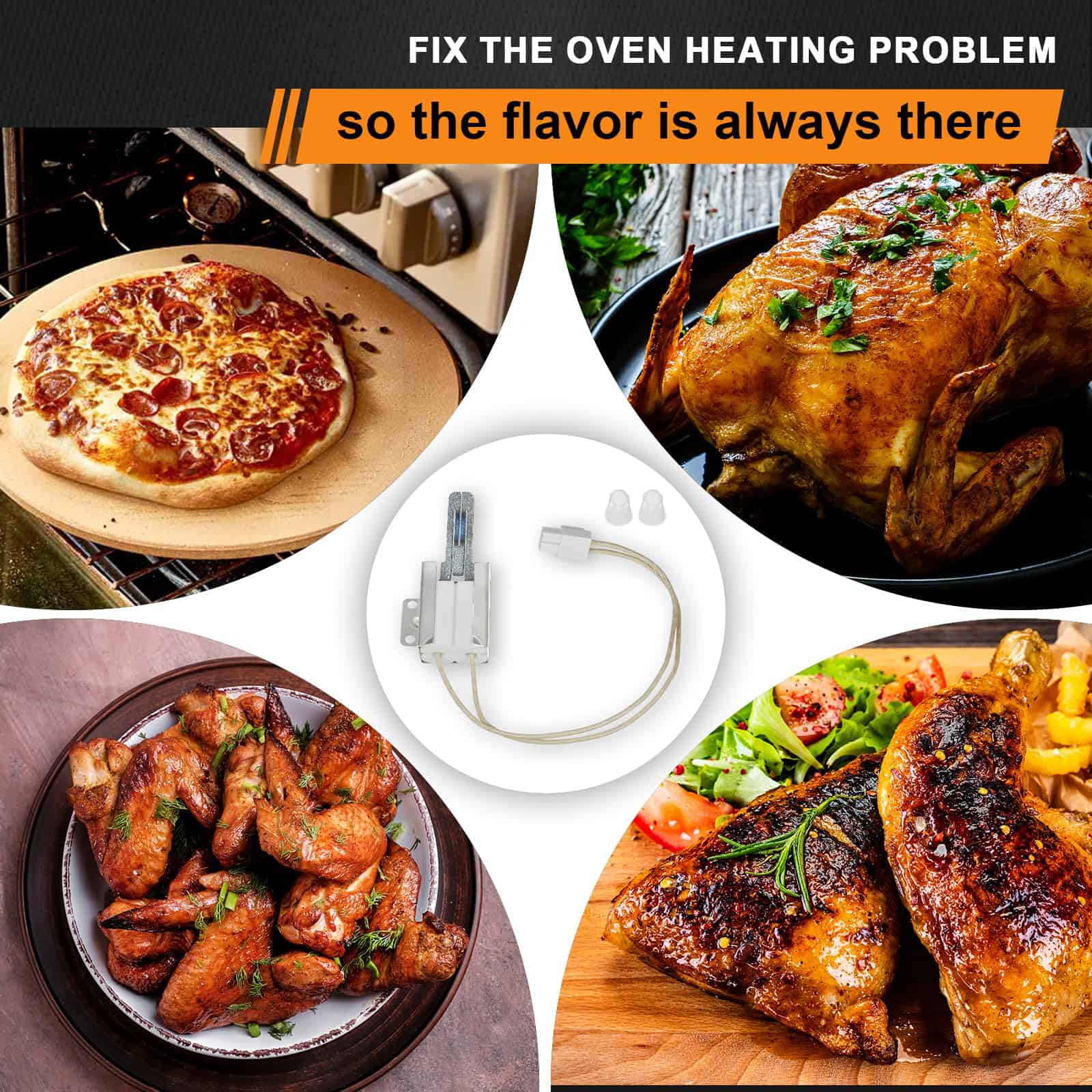 MEE61841401 MEE61841403 MEE63084901 ignitor de horno de gas - Imagen 6