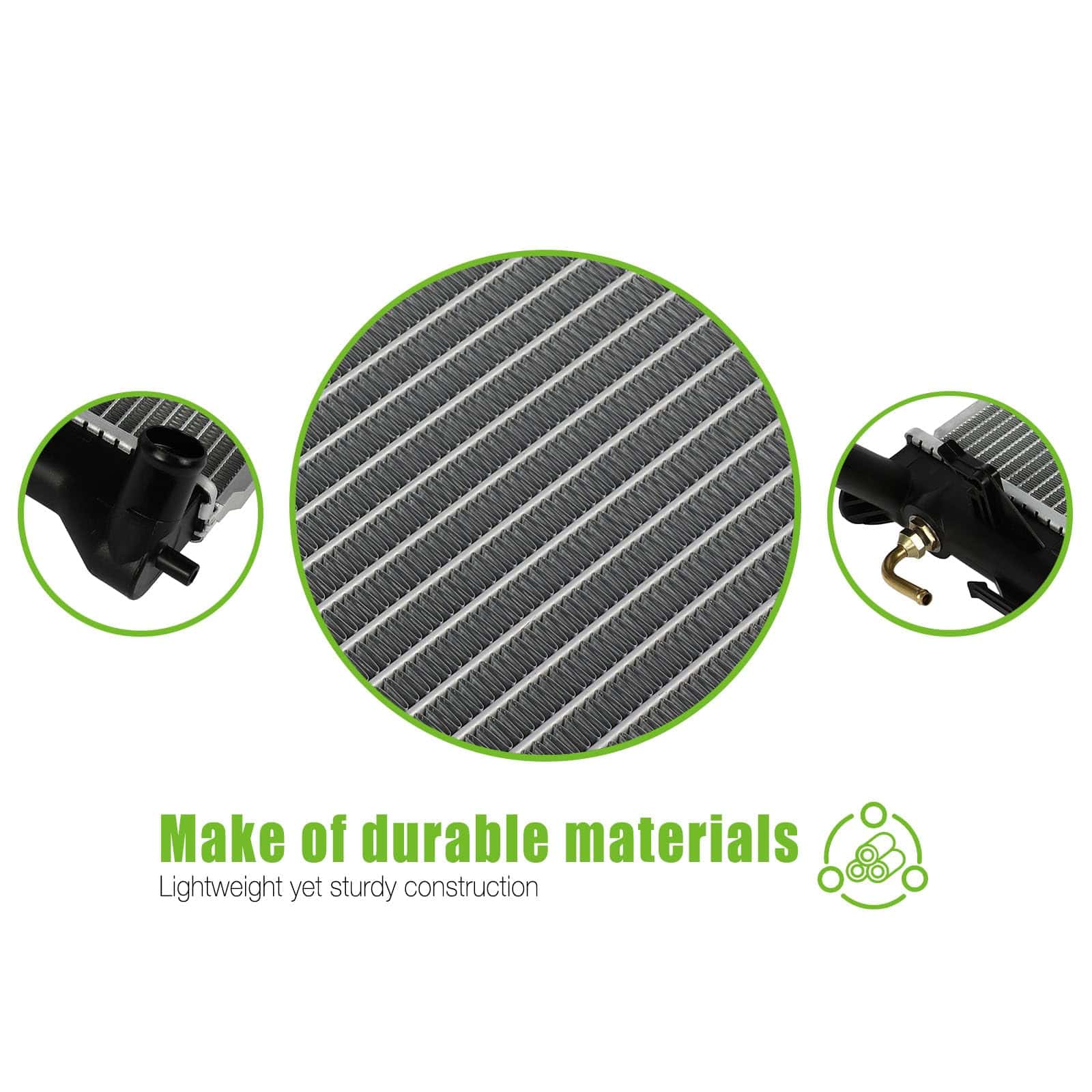 Radiador SCITOO 2928 para Hyundai Elantra 2007-2012 - Imagen 4