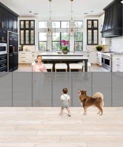 Puerta de bebé retráctil extraancho de 42" de alto x 120"