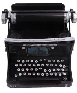 Antiguo Modelo de Máquina de Escribir Airshi, Muestra Sabor