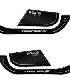 Calcomanías de Moto 3D de Resina -23 Dorado