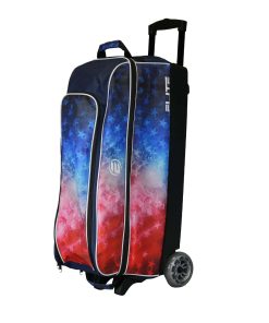 Bolso de bolos Elite Basic Triple Roller 3 bolas, Con