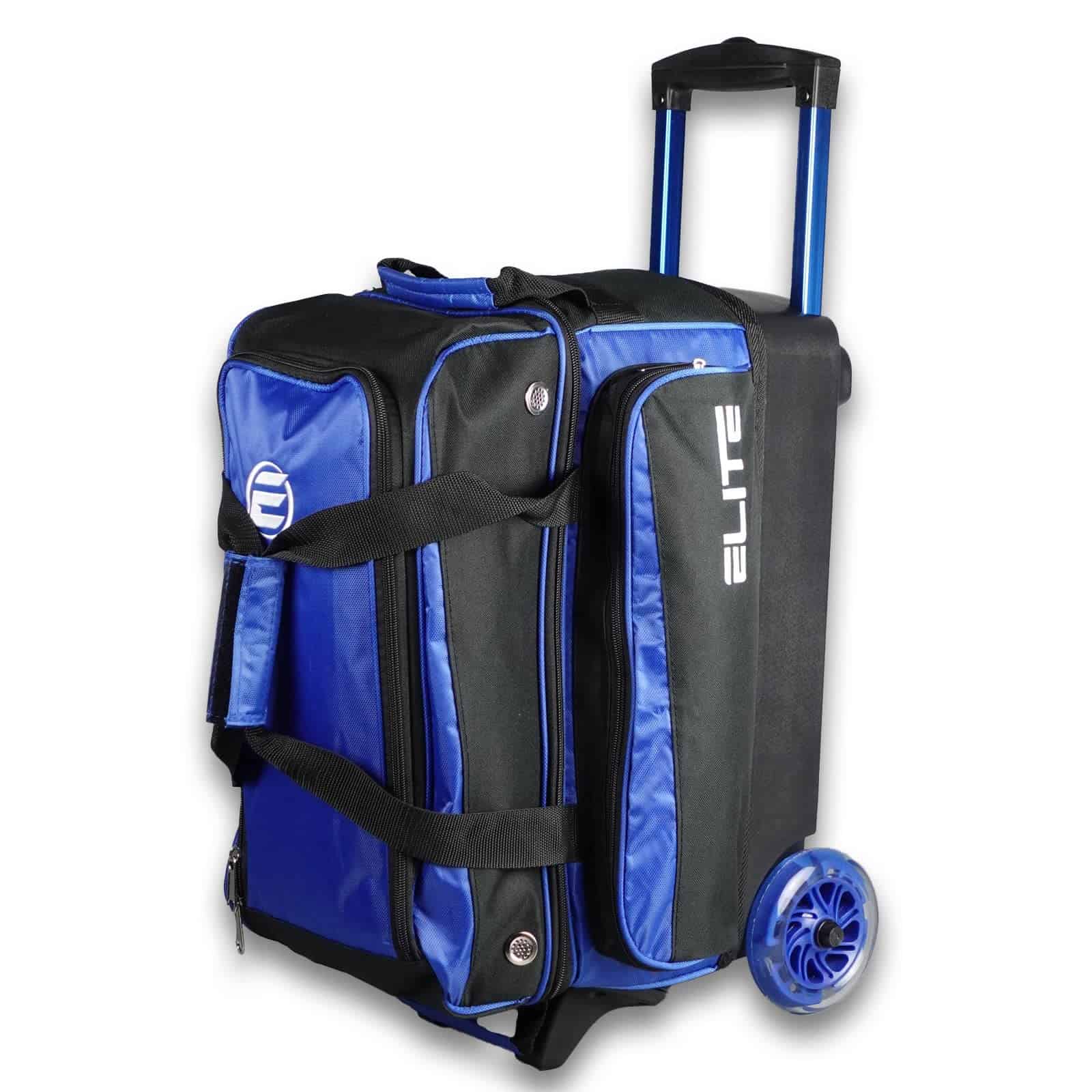 Bolso de bolos Elite Deluxe de 2 bolas con ruedas suaves de