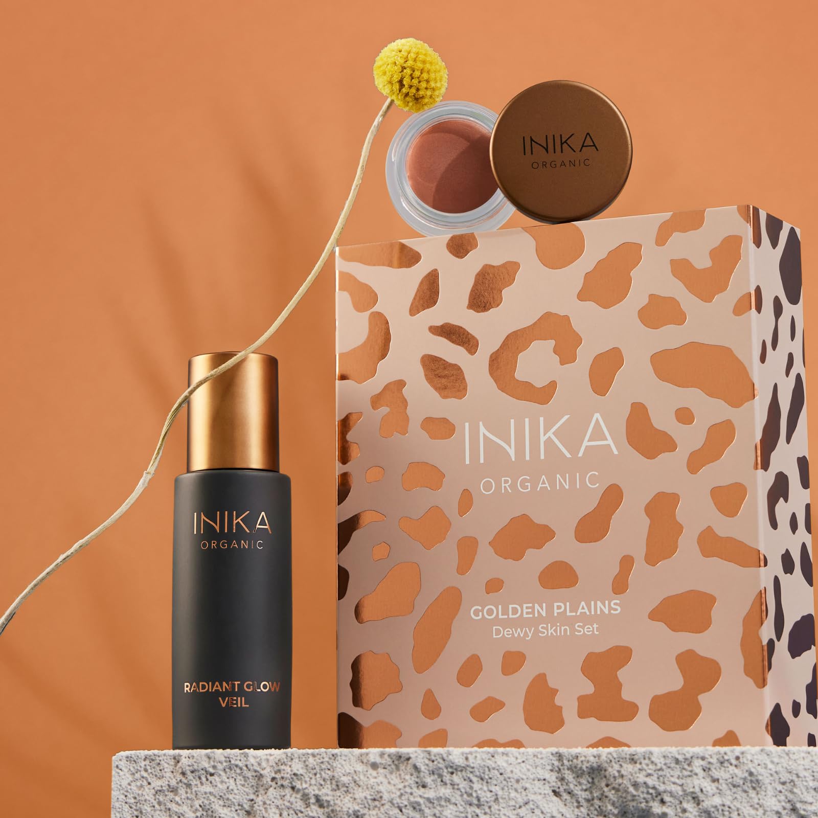INIKA Organic Golden Plains Set de Piel Radiante | Vegano, - Imagen 5