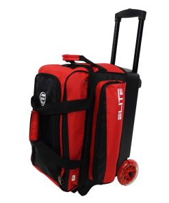 Bolso de bolos Elite Deluxe de 2 bolas con 5" ruedas