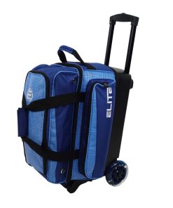 Bolso de bolos Elite Deluxe de 2 bolas con ruedas lisas de