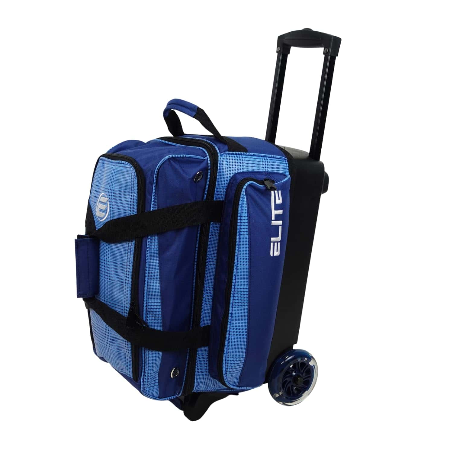 Bolso de bolos Elite Deluxe de 2 bolas con ruedas lisas de