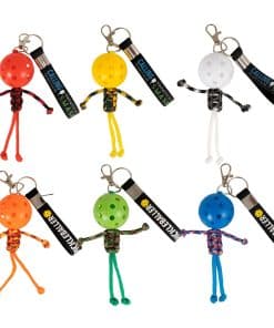 Llaveros de Pickleball Kauai Sun de 6Pcs Hechos a Mano -