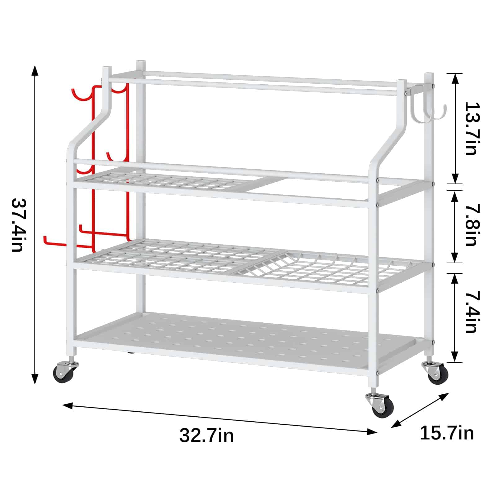 Rack de Almacenamiento para Gimnasio en Casa VILAWLENCE - Imagen 3