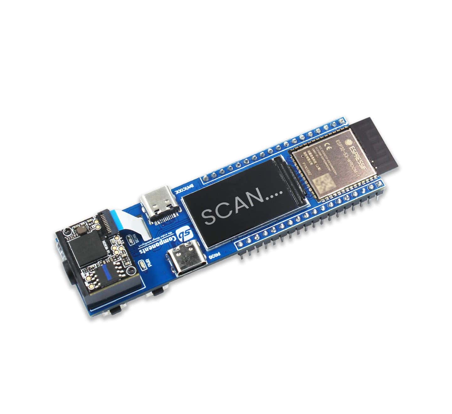 ScanGenie: Módulo de Escáner de Códigos de Barras y QR DIY