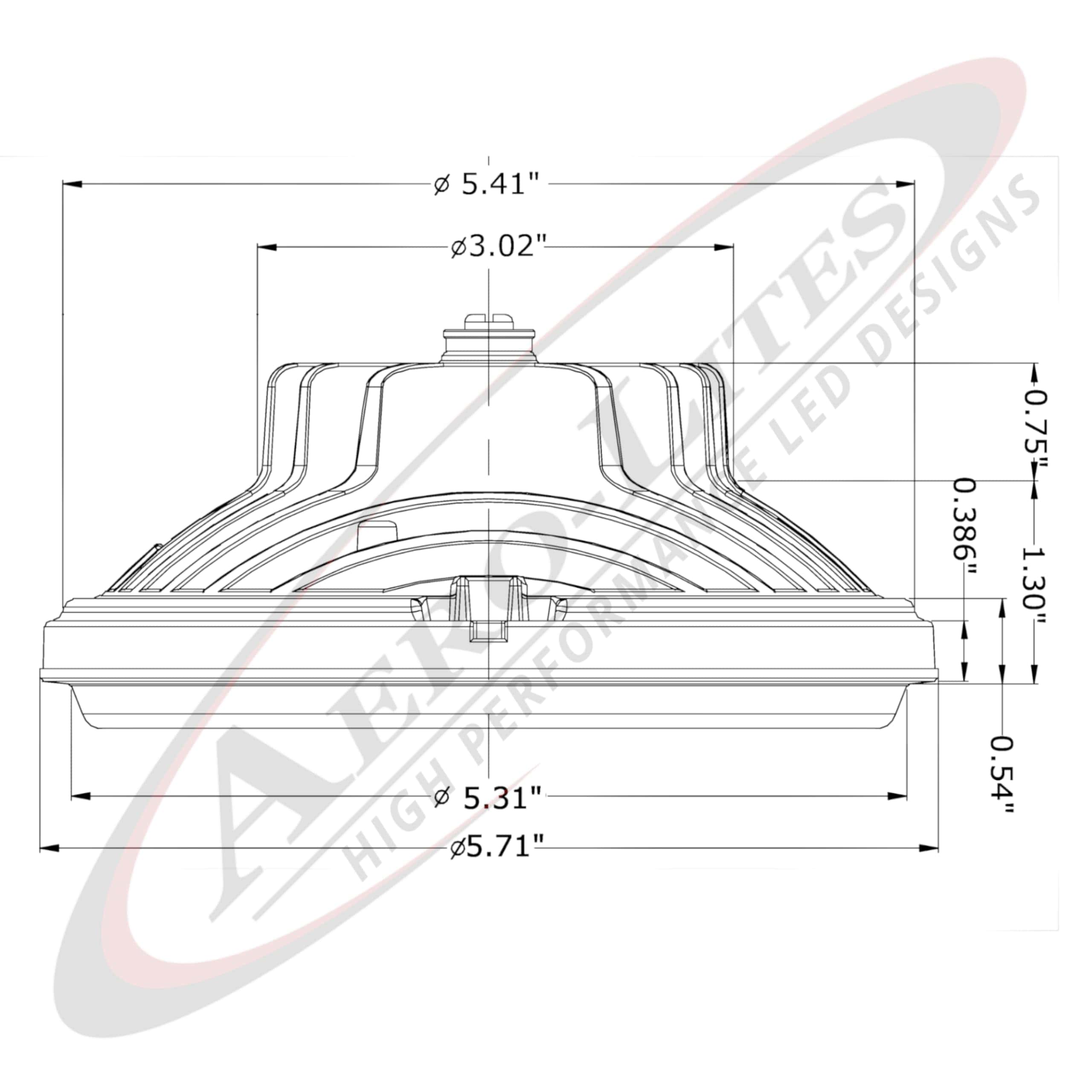 Foco Sellado de Aterrizaje/Spot LED de Alto Rendimiento - Imagen 5