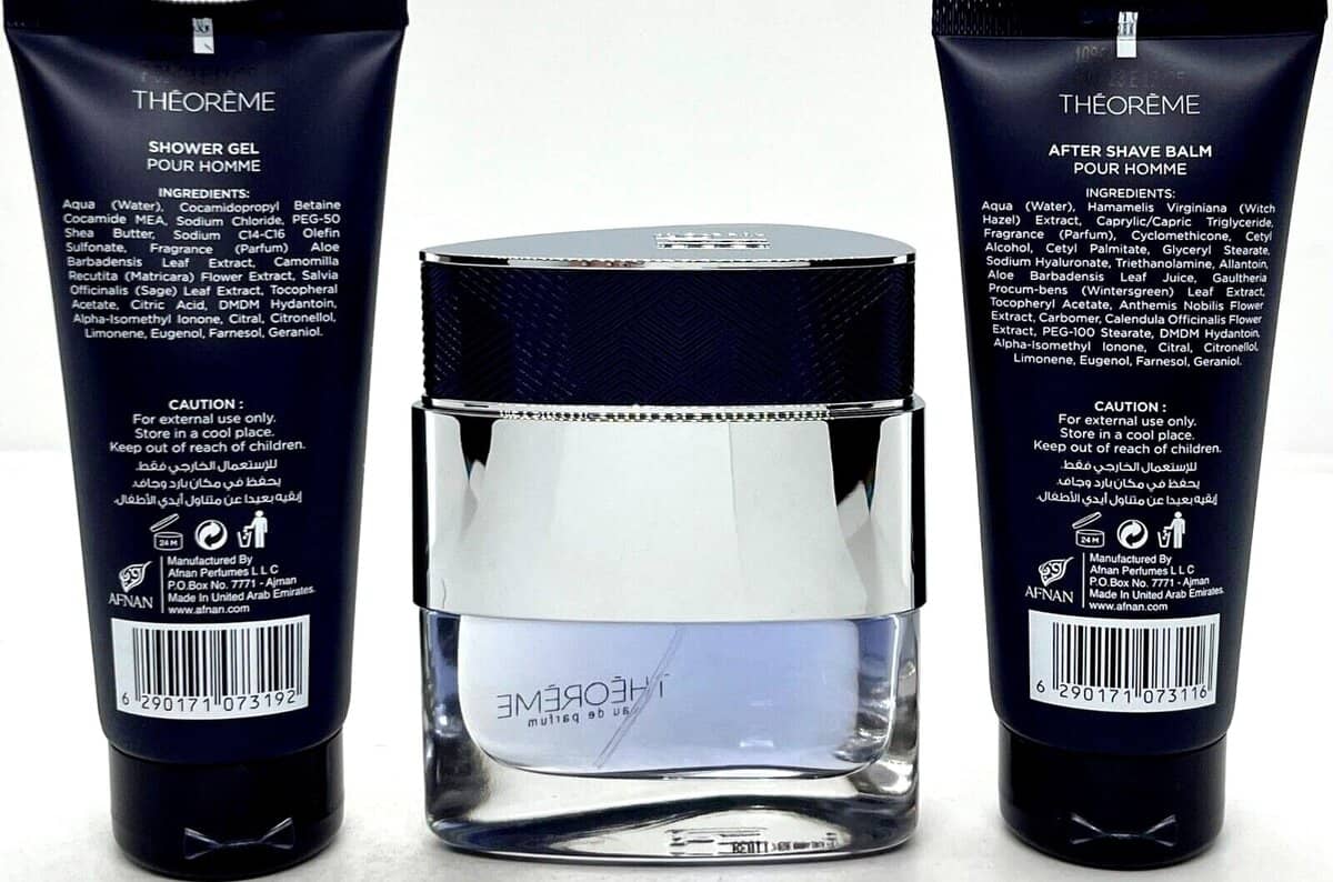 Afnan Rue Broca Theoreme Homme Set de 3 Piezas para Hombres - Imagen 4