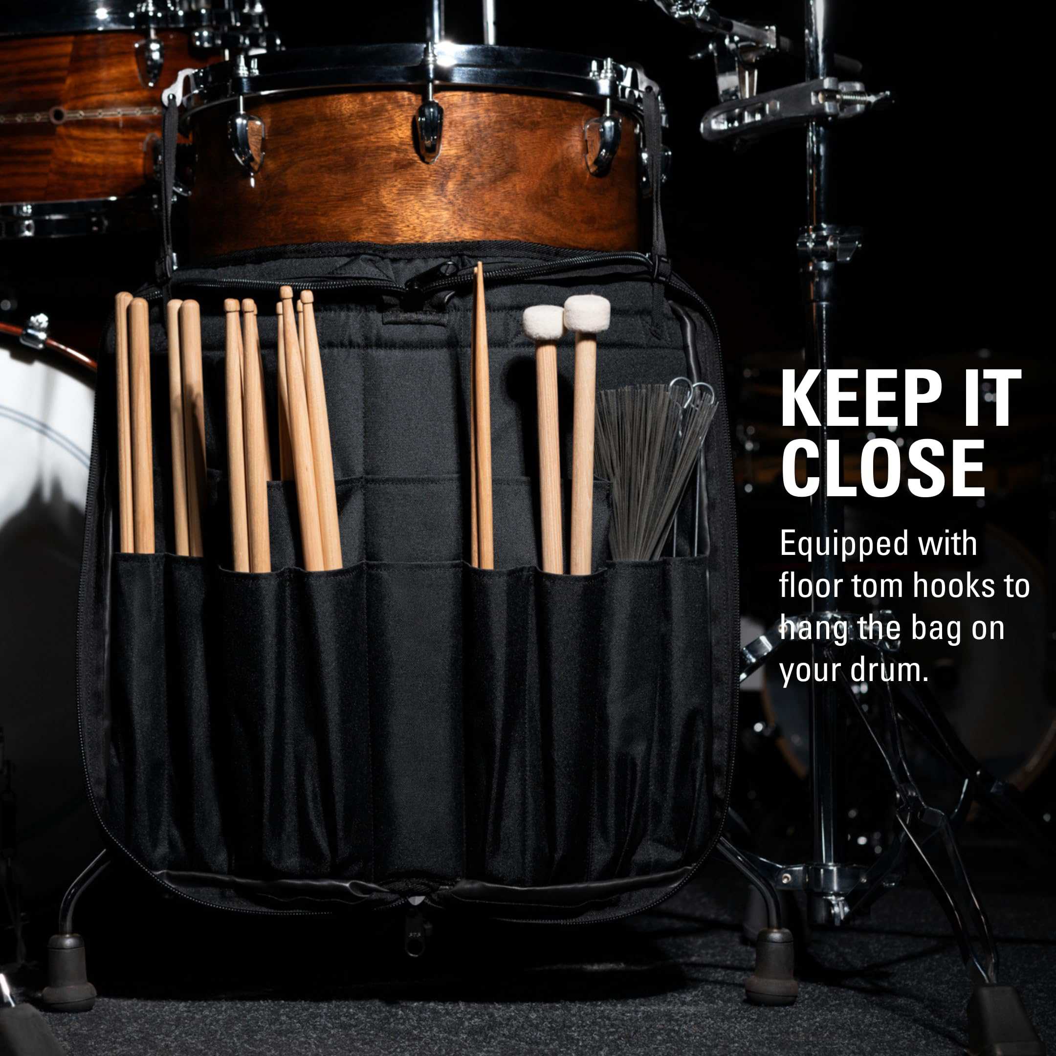 Bolsa profesional Meinl Cymbals para baquetas emparejadas - - Imagen 6