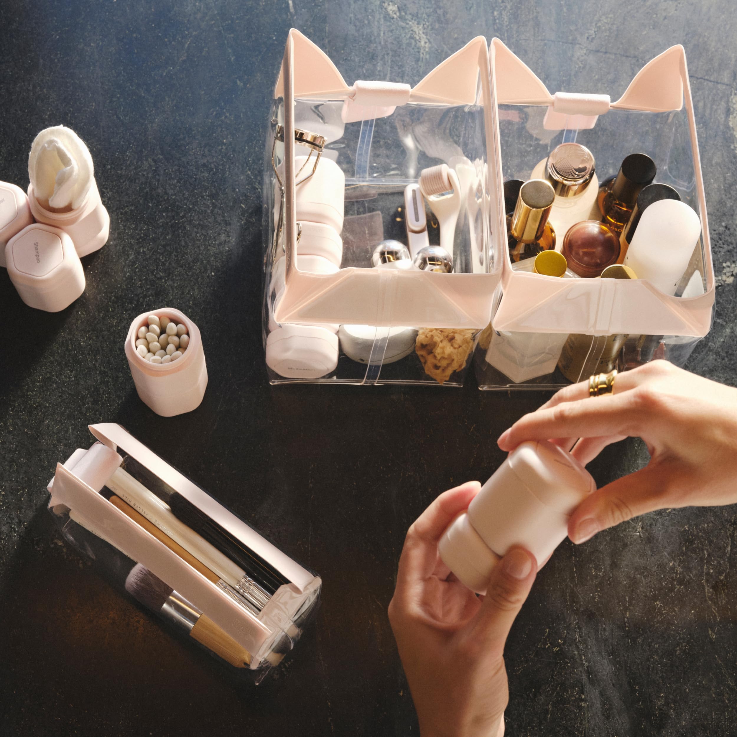 Set Básico de Contenedores de Viaje Cadence -Pacífico - Imagen 8