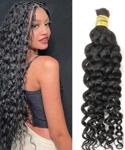 Cabello para Trenzas Boho Onduladas con Agua de Misoun 22