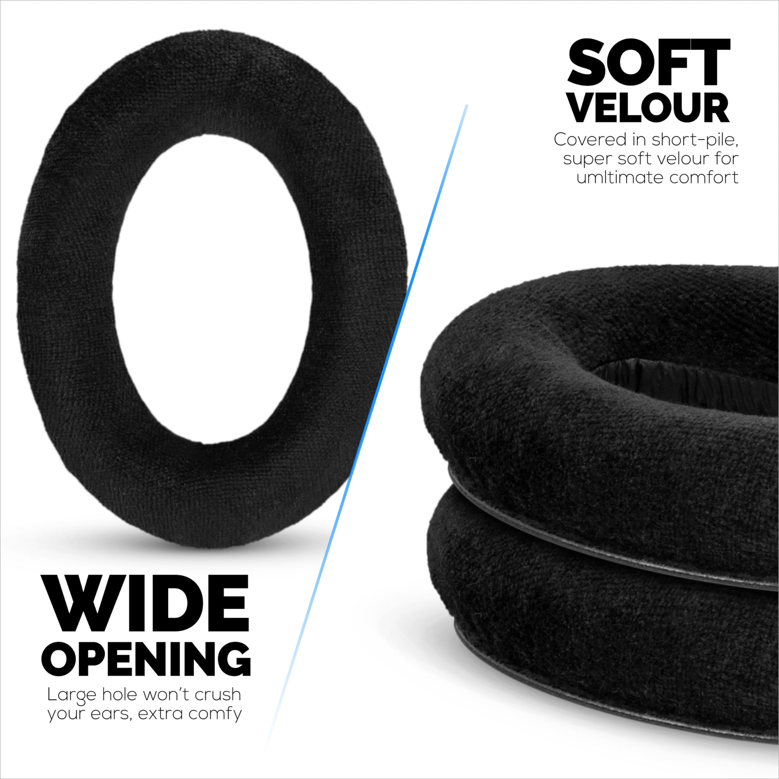 Almohadillas de Repuesto para Audífonos Sennheiser HD600, - Imagen 5