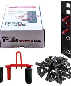 Rackstuds DUO20 1RU Series II Solución de Montaje en Rack -