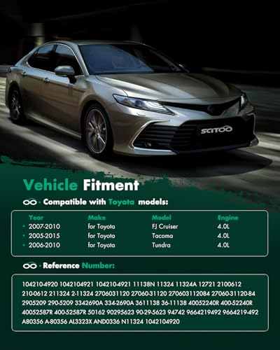 Alternador SCITOO para Toyota FJ Cruiser 2007 2008 2009 V6 - Imagen 7