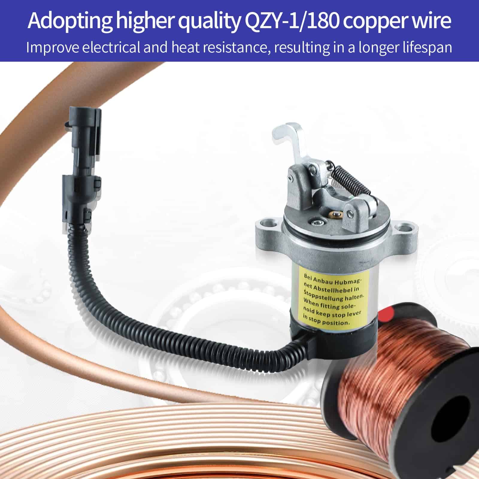 Válvula solenoide de apagado de combustible 04103808 - Imagen 5