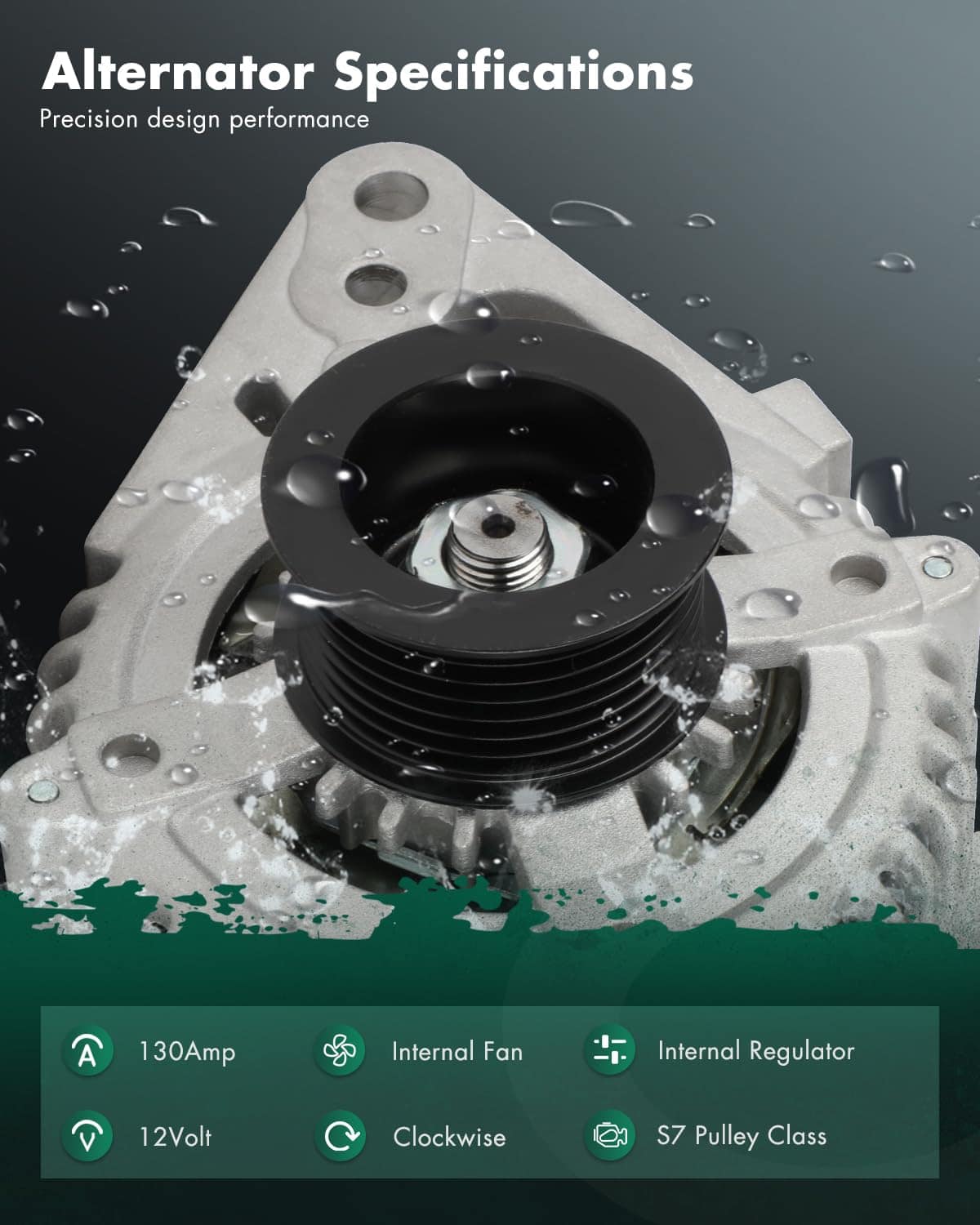 Alternador SCITOO para Toyota Tacoma 2010-2015 4.0L, - Imagen 3