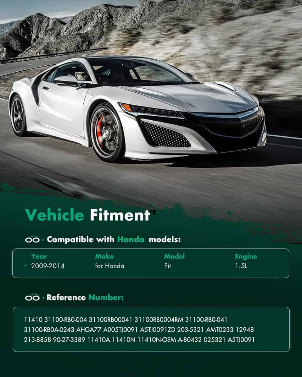 Alternador SCITOO para Honda Fit 2009 2010 2011 2012 2013 - Imagen 7