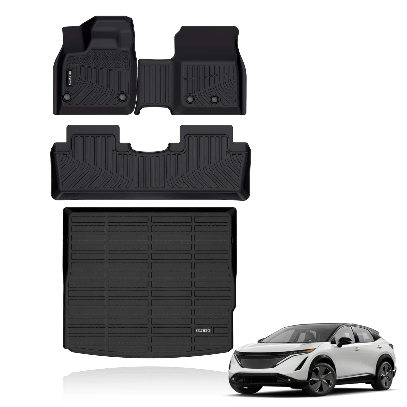 Tapetes de piso y protector de maletero personalizados para