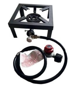 Cocina de Freír de Pavo Resistente de Propano de una Sola