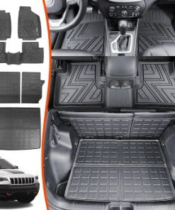 Tapetes para piso compatibles con Jeep Cherokee 2019-2023
