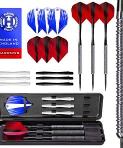 Juego de Dardos de Punta de Acero Harrows Caliber 90%