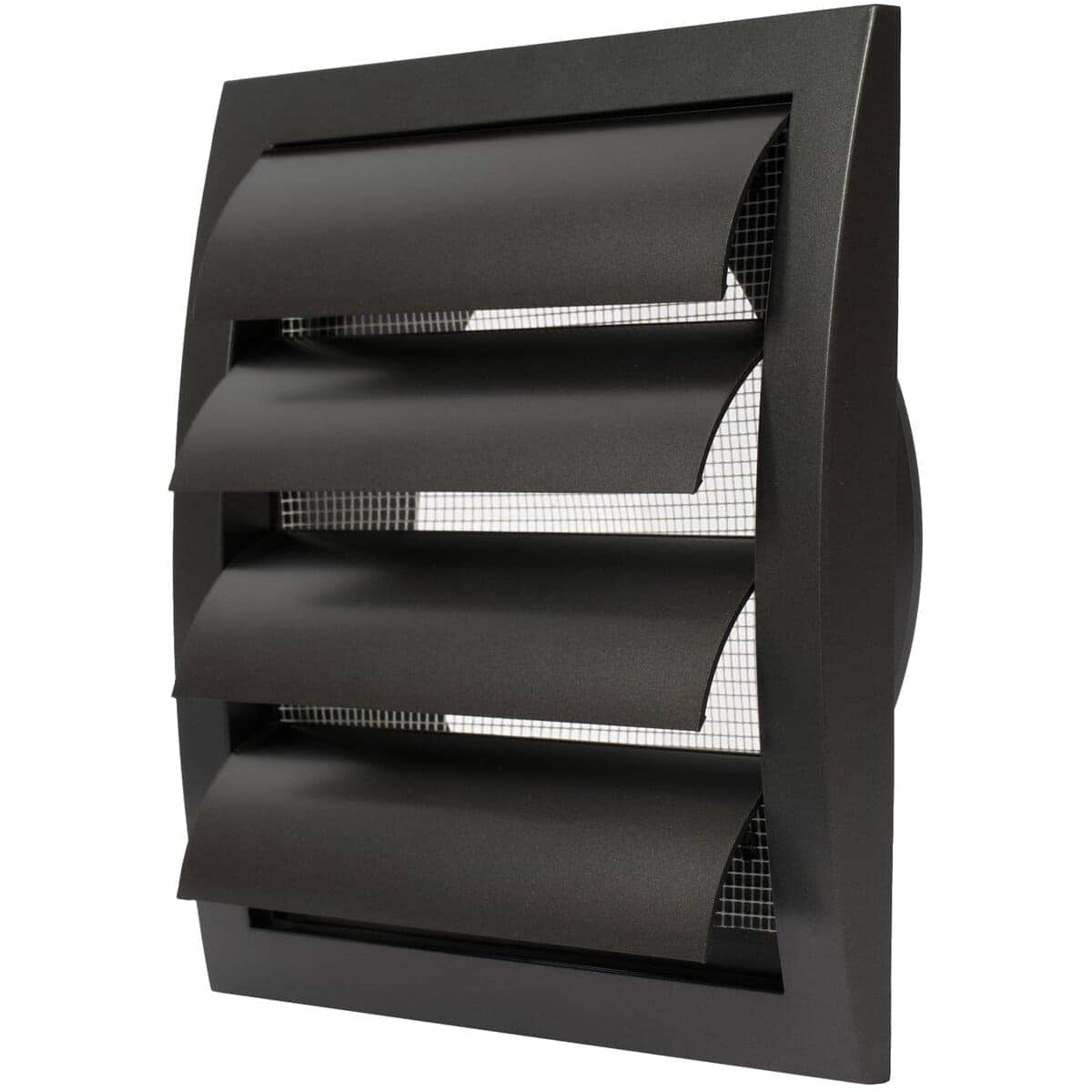 Campana de escape de antracita de 6 pulgadas con protector