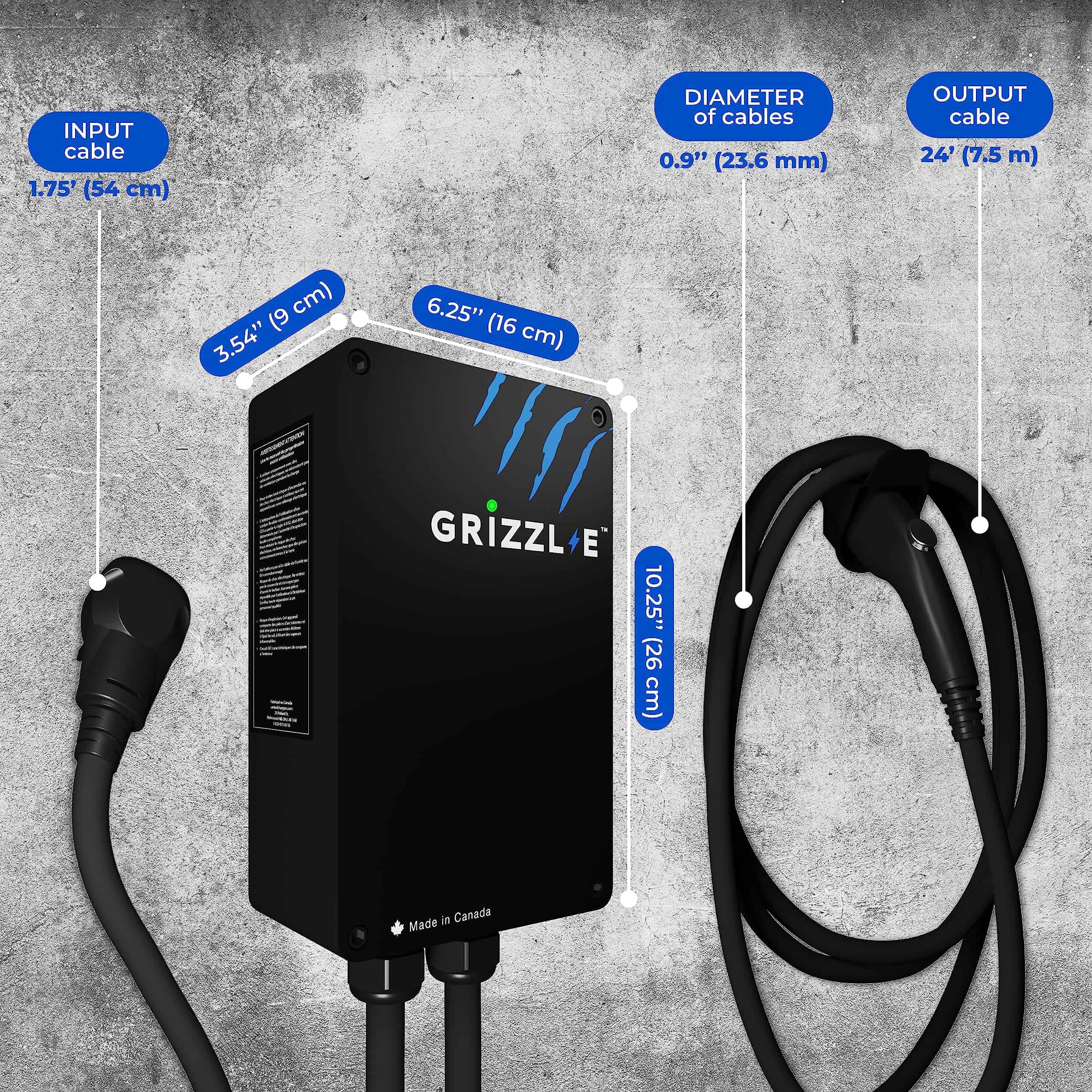 Cargador de Vehículo Eléctrico (EV) Grizzl-E -Negro - Imagen 9