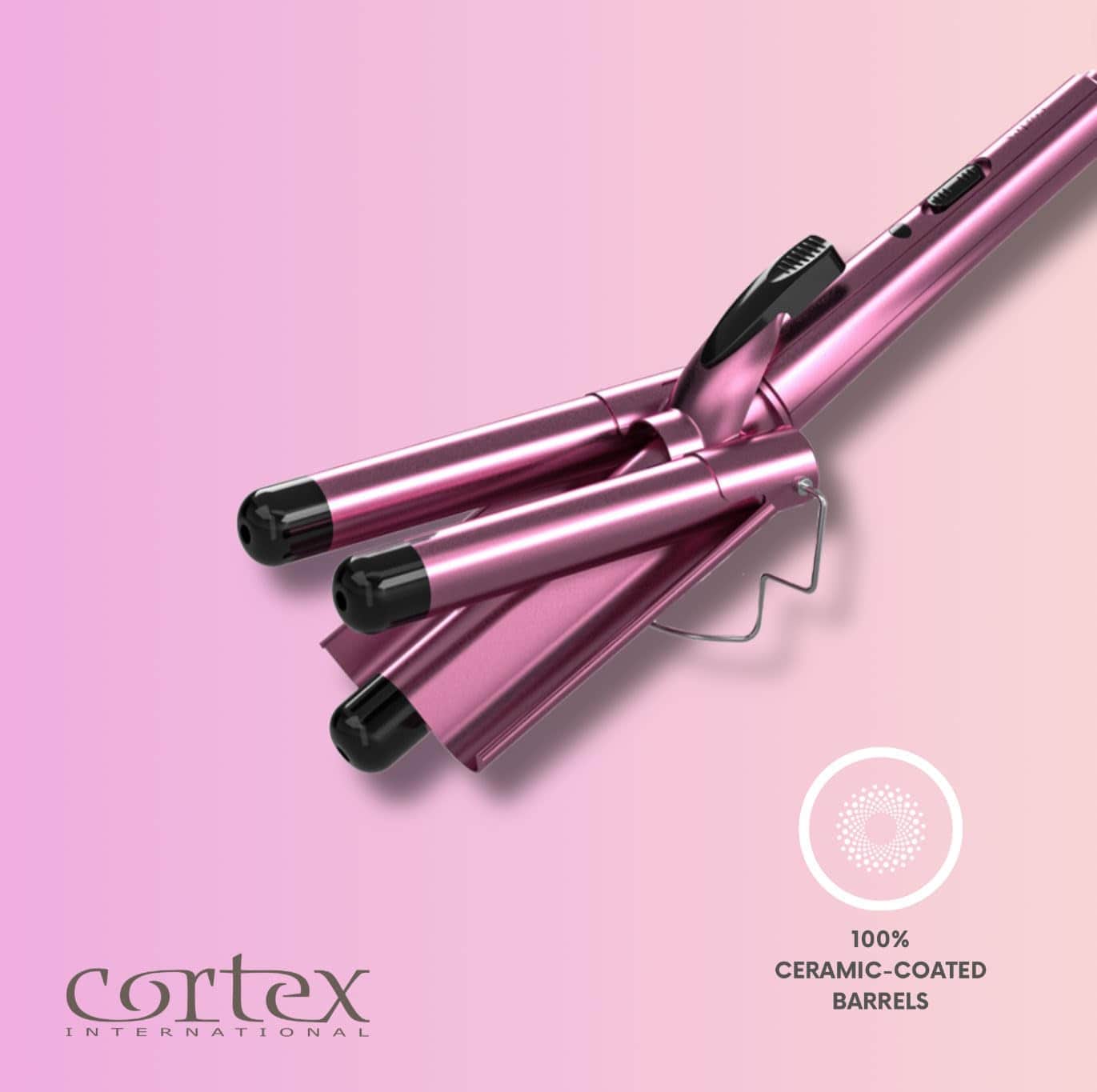 Rizador de Pelo de 3 Barriles Cortex Beauty Wave Maker - Imagen 3