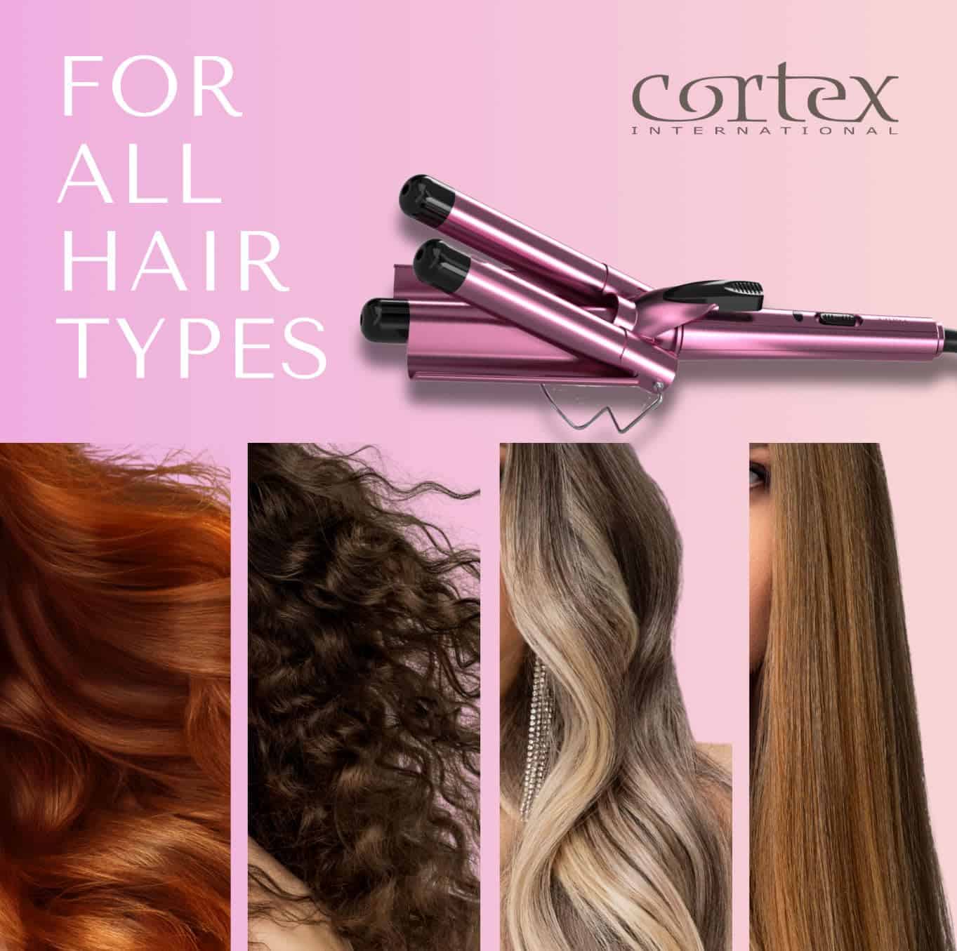 Rizador de Pelo de 3 Barriles Cortex Beauty Wave Maker - Imagen 7