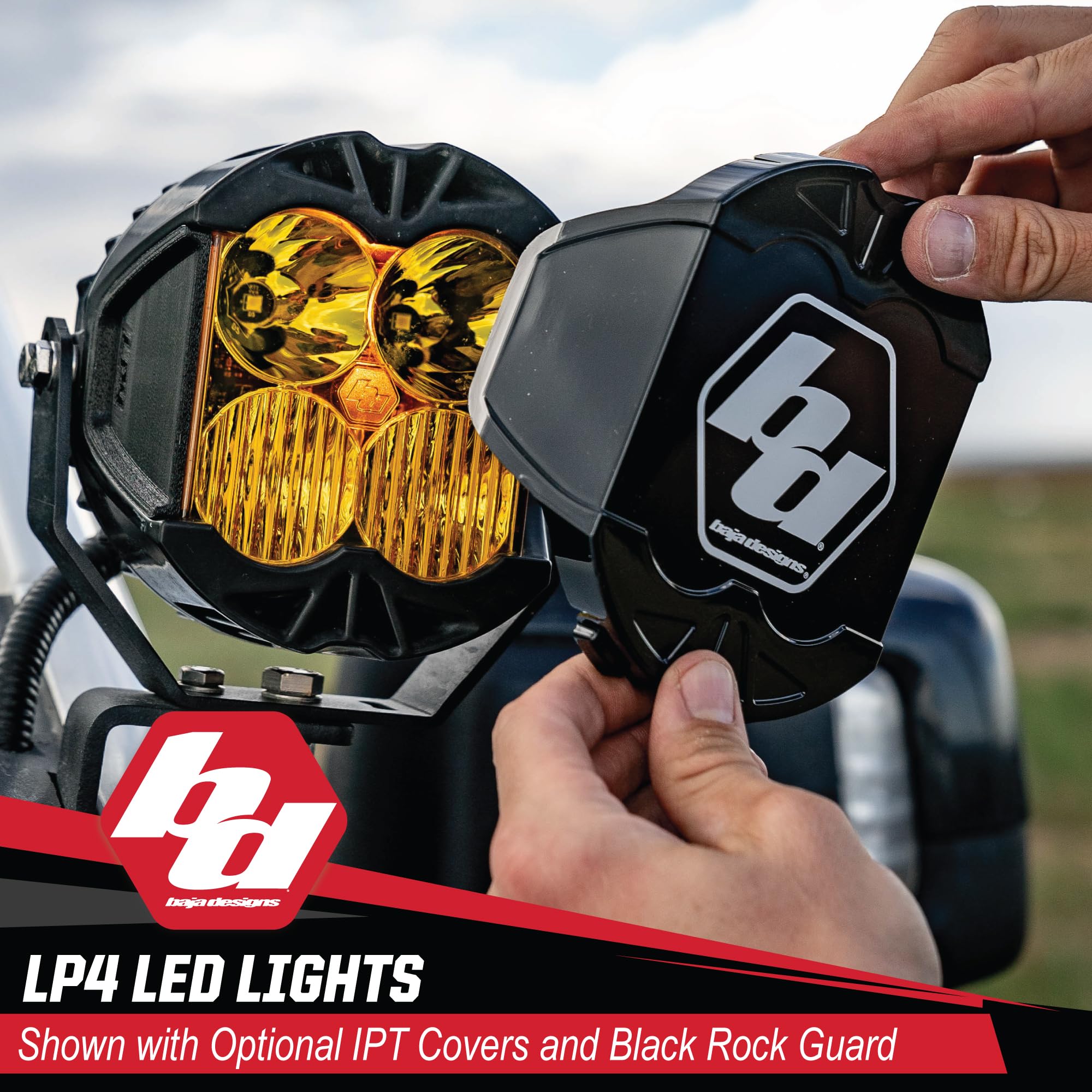 Baja Designs LP4 Pro LED Light Pod with Backlight - - Imagen 7