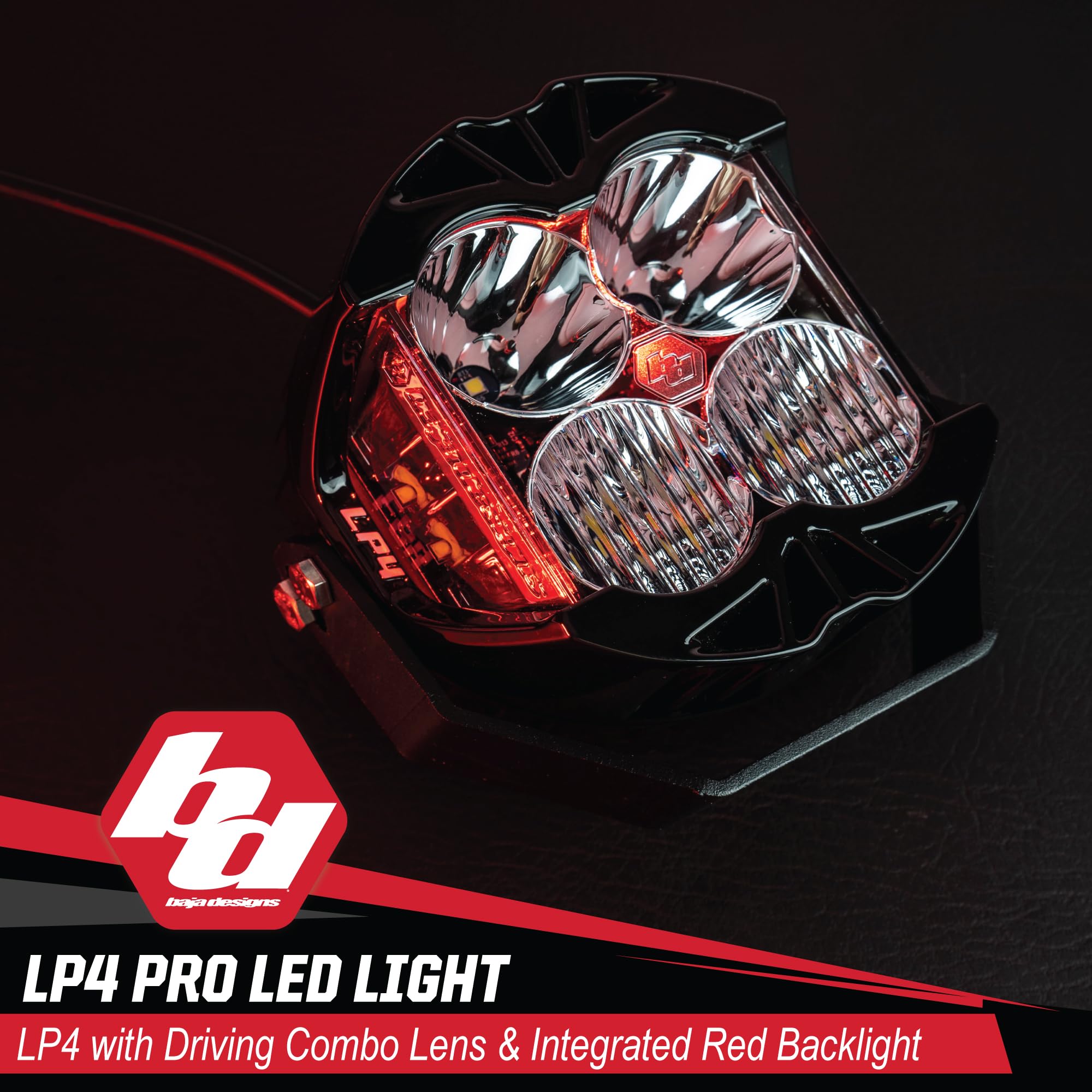 Baja Designs LP4 Pro LED Light Pod with Backlight - - Imagen 9