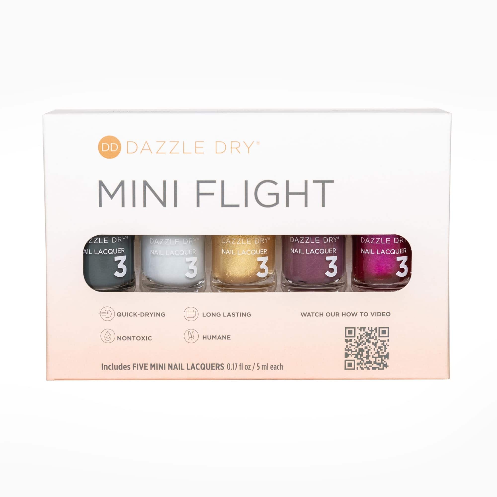 Dazzle Dry Mini Flight - Ethereal Glow Mini Kit - 5 Mini - Imagen 3