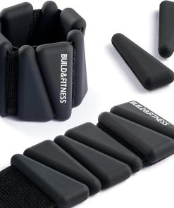 Pesas de Muñeca y Tobillo Ajustables -Negro