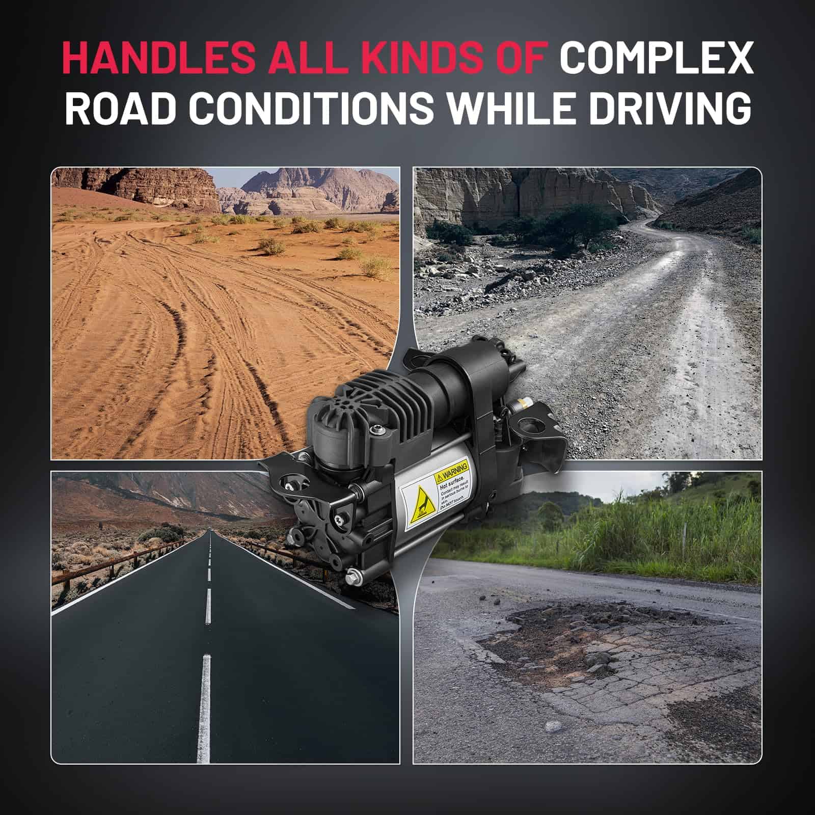 Compresor de suspensión neumática BDFHYK -erokee WK - Imagen 7