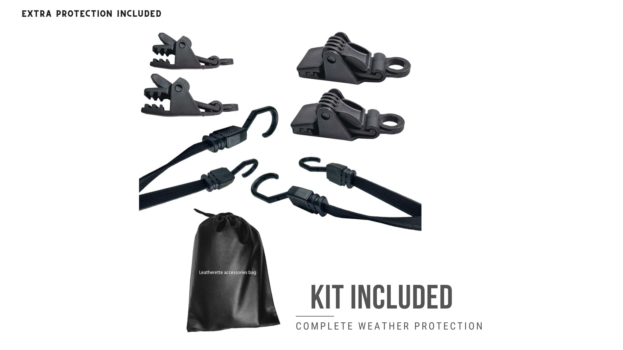 Funda para coche semicubierta impermeable para Mercedes - Imagen 3