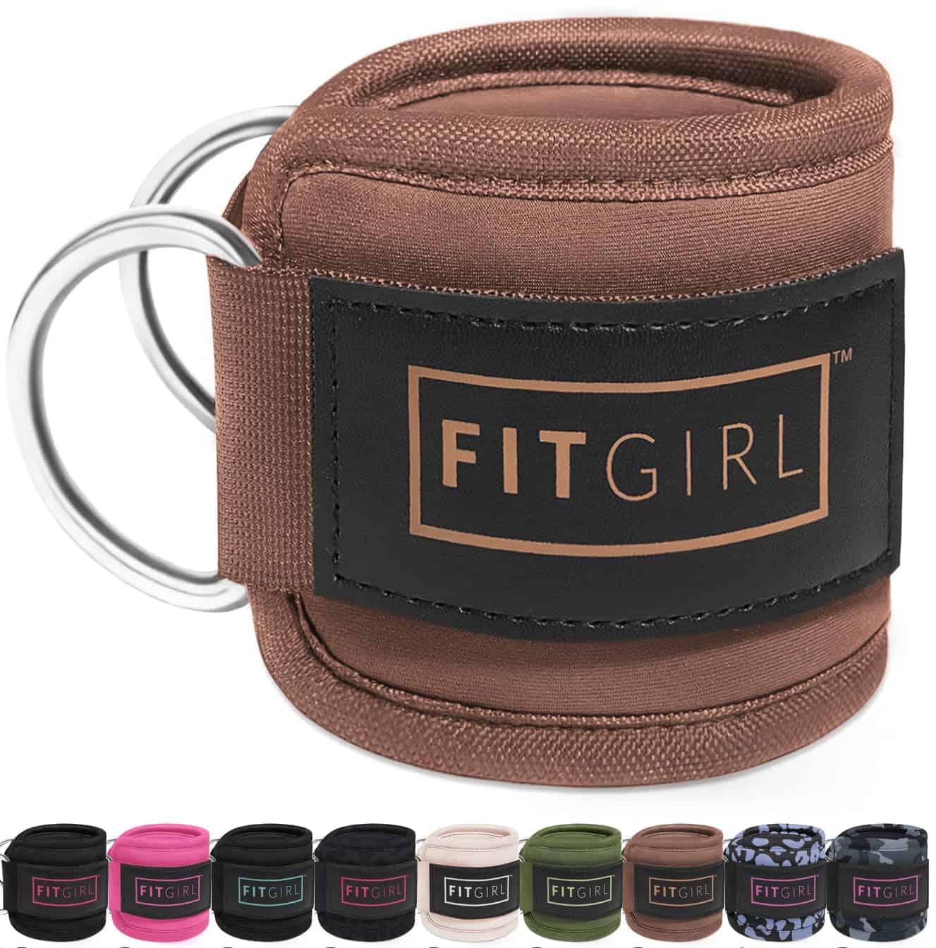 Correa de Tobillo FITGIRL (Par) para -Cocoa Brown