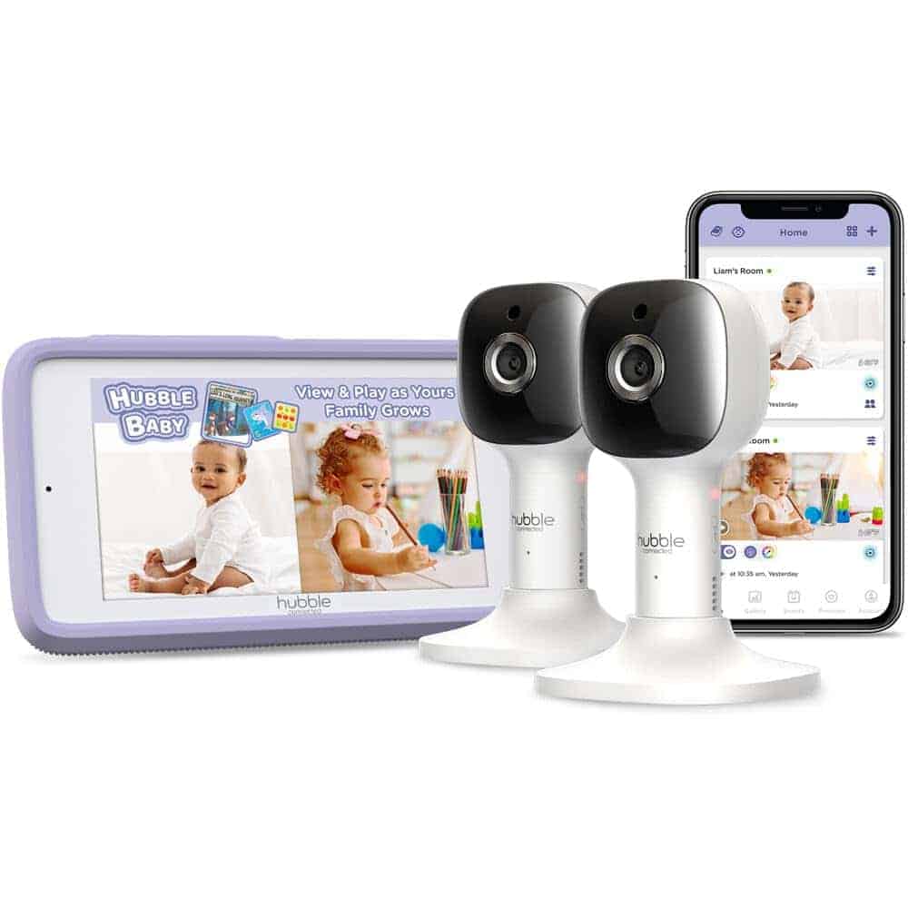 HUBBLE CONNECTED Nursery Pal Cloud Touch Twin Smart WiFi