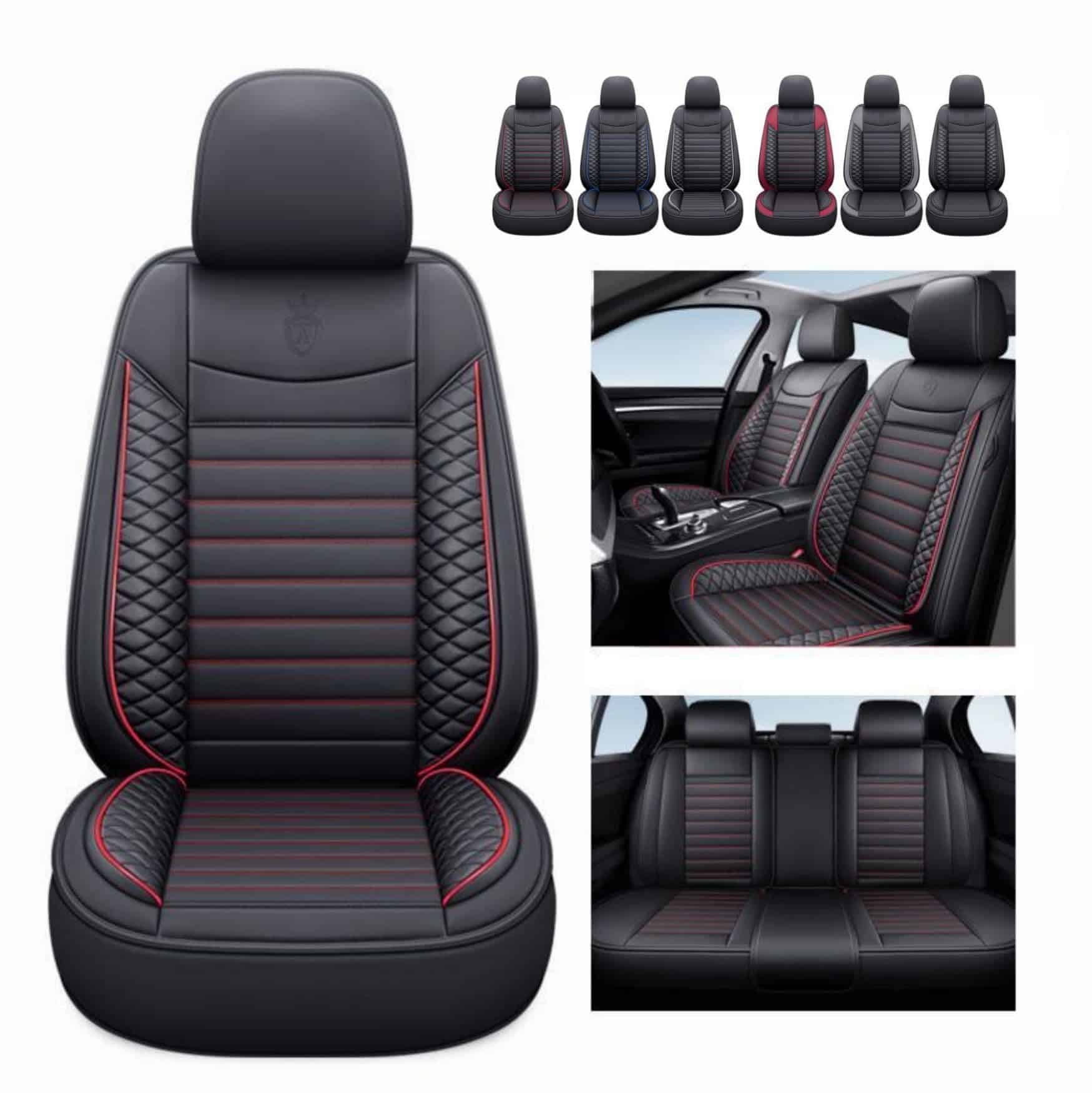 ANKIV Juego de Fundas Protectoras para Asientos de Coche de - Imagen 6