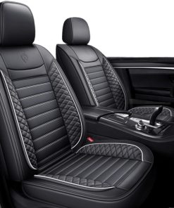 ANKIV Juego de Fundas de Asiento para Automóvil de Cuero